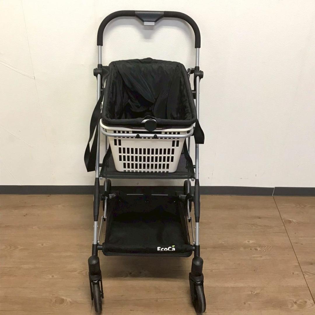 EcoCa エコカ 折り畳み式ショッピングカート 本体 約5㎏