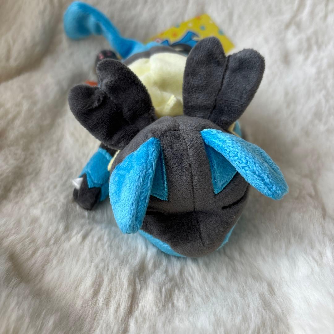 ルカリオ　くったり　ぬいぐるみ　おねむり