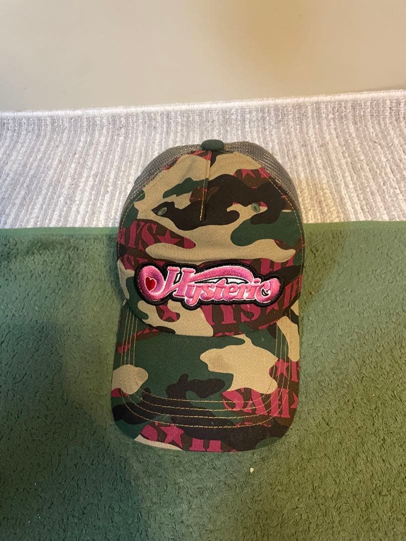 Hysteric Glamour 迷彩キャップ