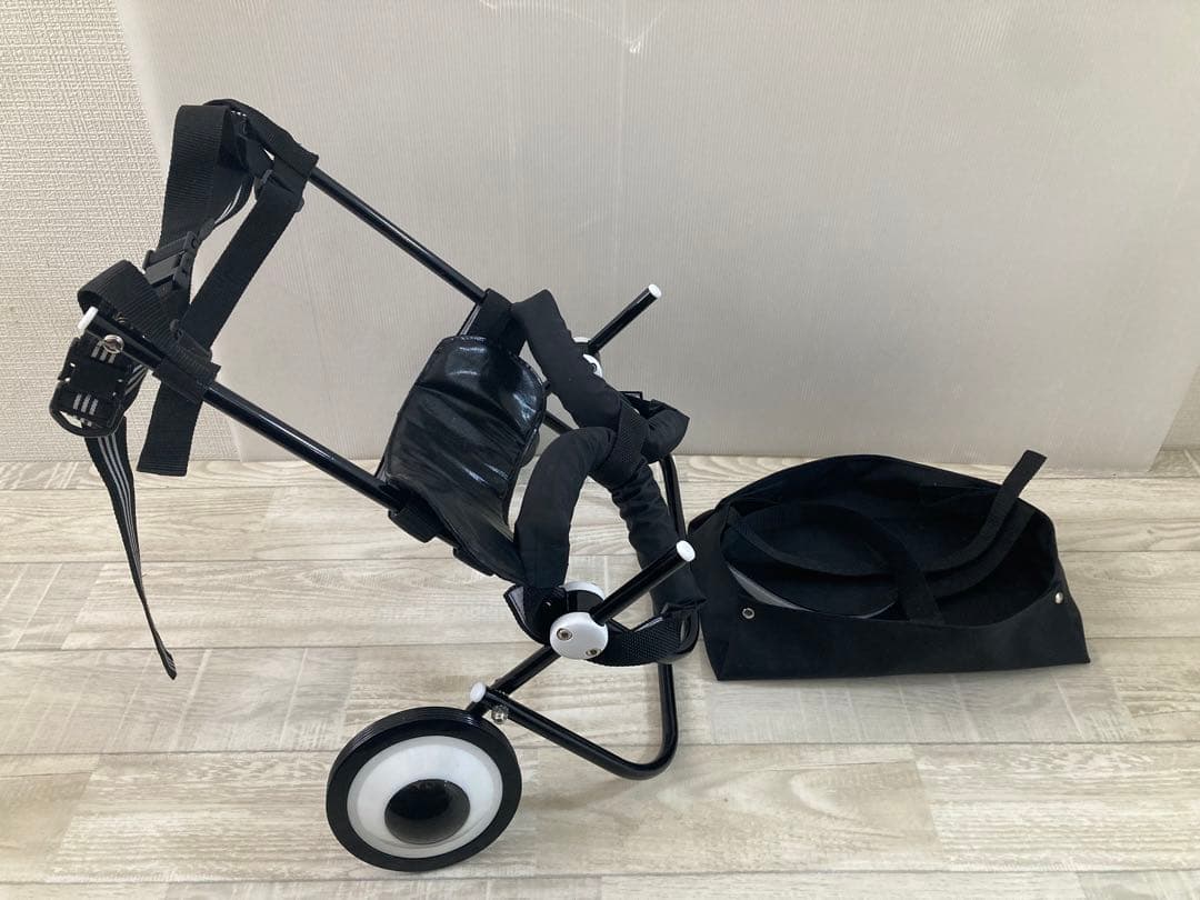 天使の車輪　犬の車椅子　後脚サポート　Ｍサイズ　足置き付き