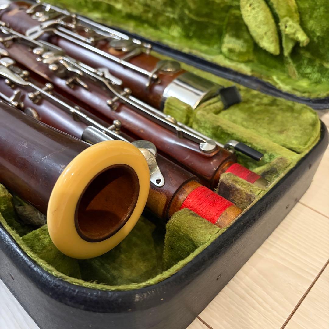 【調整済】Huller ドイツ製ファゴット Huller バスーン クルスペ