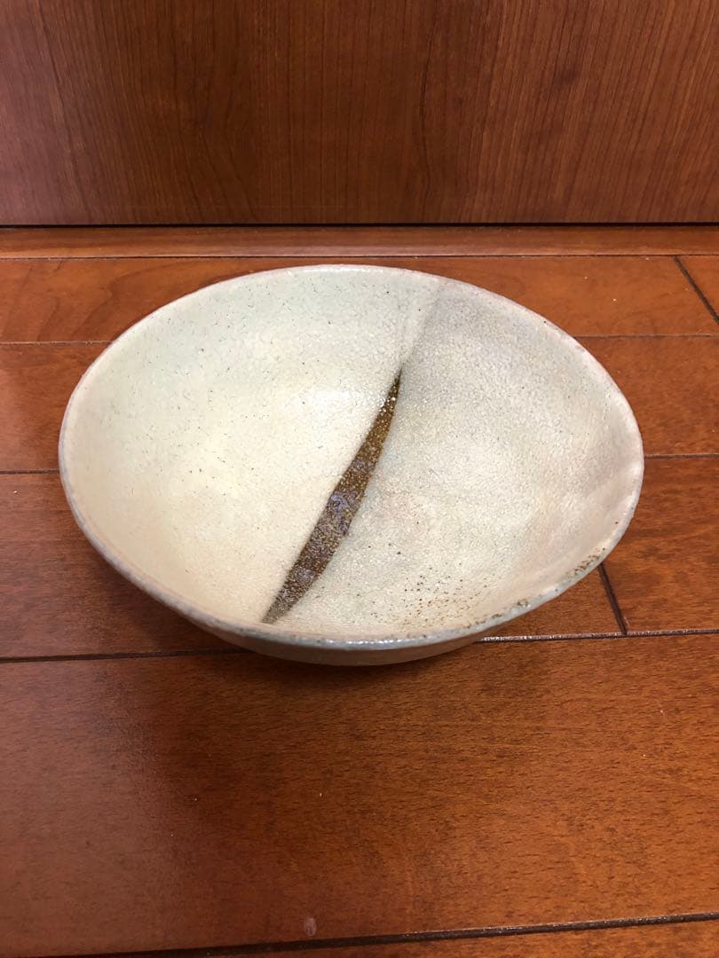 杉本貞光　粉引　平茶碗