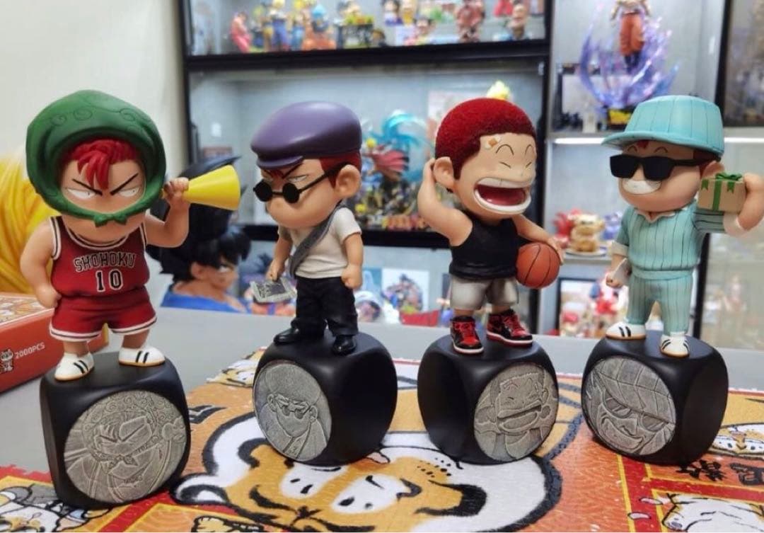 SLAM DUNK スラムダンク桜木花道 フィギュア ガレージキット 4体