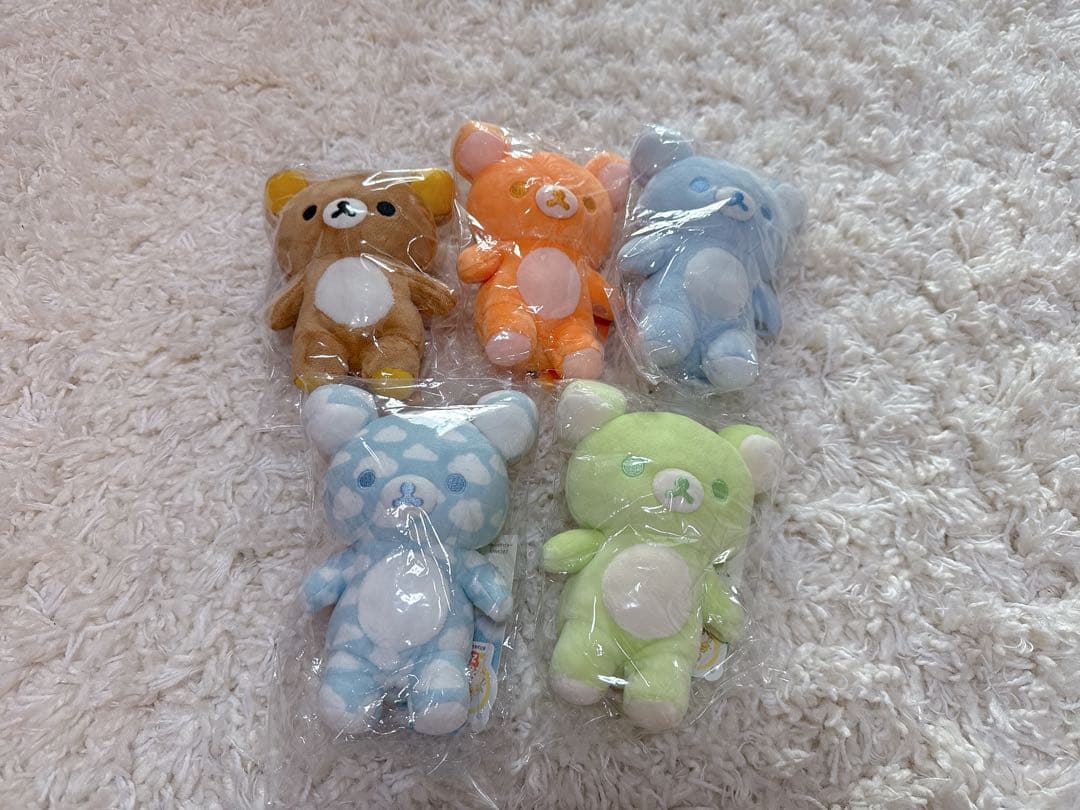 リラックマ　20colorsぬいぐるみ　20種類　コンプリート 新品未開封