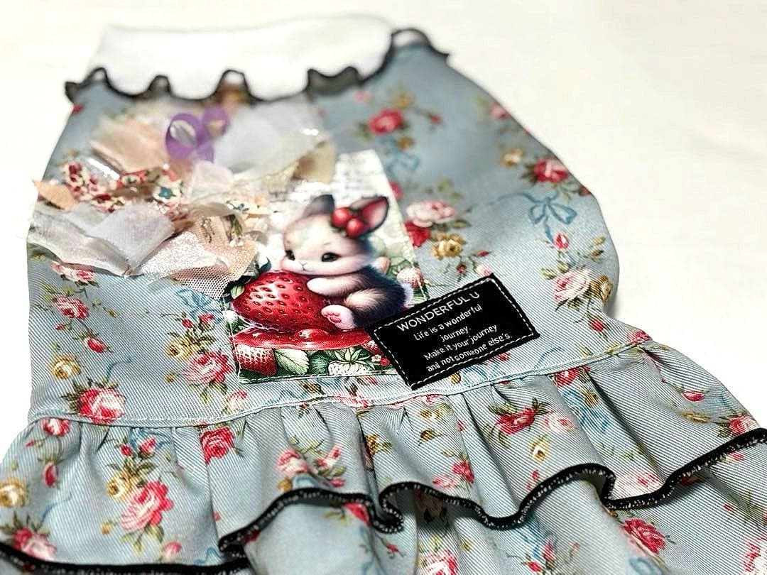 ハンドメイド犬服　ワンピース　SS まとめて　新作セール　女の子用　3点セット
