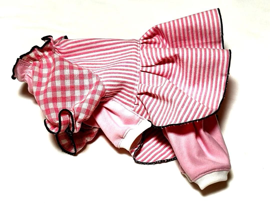 ハンドメイド犬服　ワンピース　SS まとめて　新作セール　女の子用　3点セット