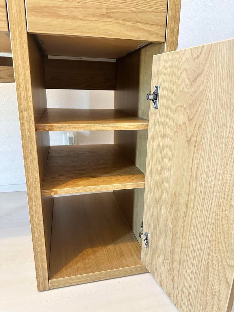 【交渉可】　IKEA ミッケデスクMICKE パソコンデス ク オーク 【美品】