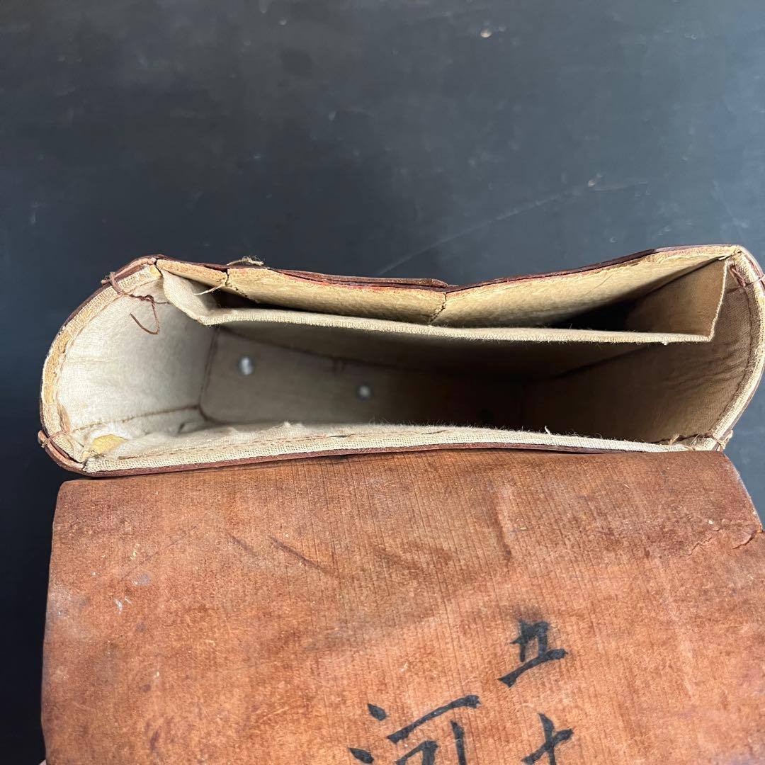 ランドセル 当時物 本革製 アンティーク カバン バッグ