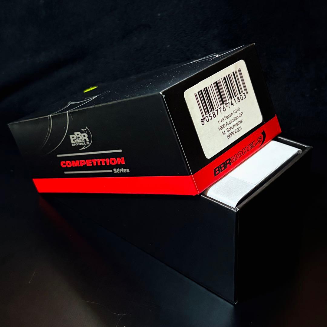 デカール加工品 1/43 BBR フェラーリ F310 ミハエル・シューマッハ