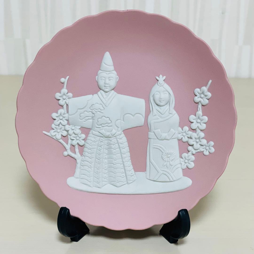 ウェッジウッド ガールズセレブレーション ジャスパー ひな祭り ひな人形 ピンク