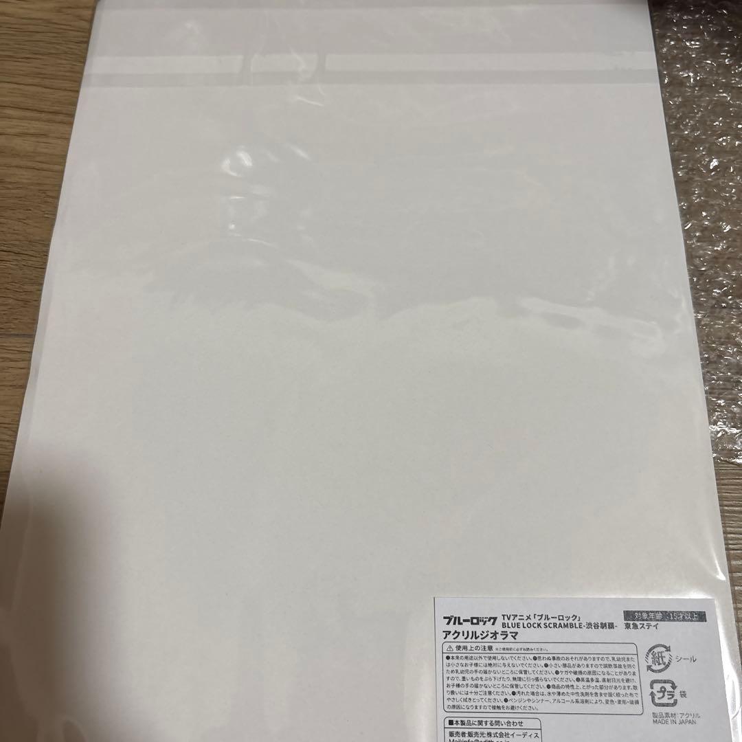 ブルーロック 東急不動産 渋谷制覇 東急ホテル　宿泊者限定　アクリルジオラマ