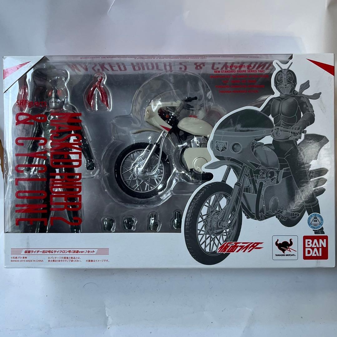 SHFiguarts 仮面ライダー旧2号サイクロン号　フィギュアセット