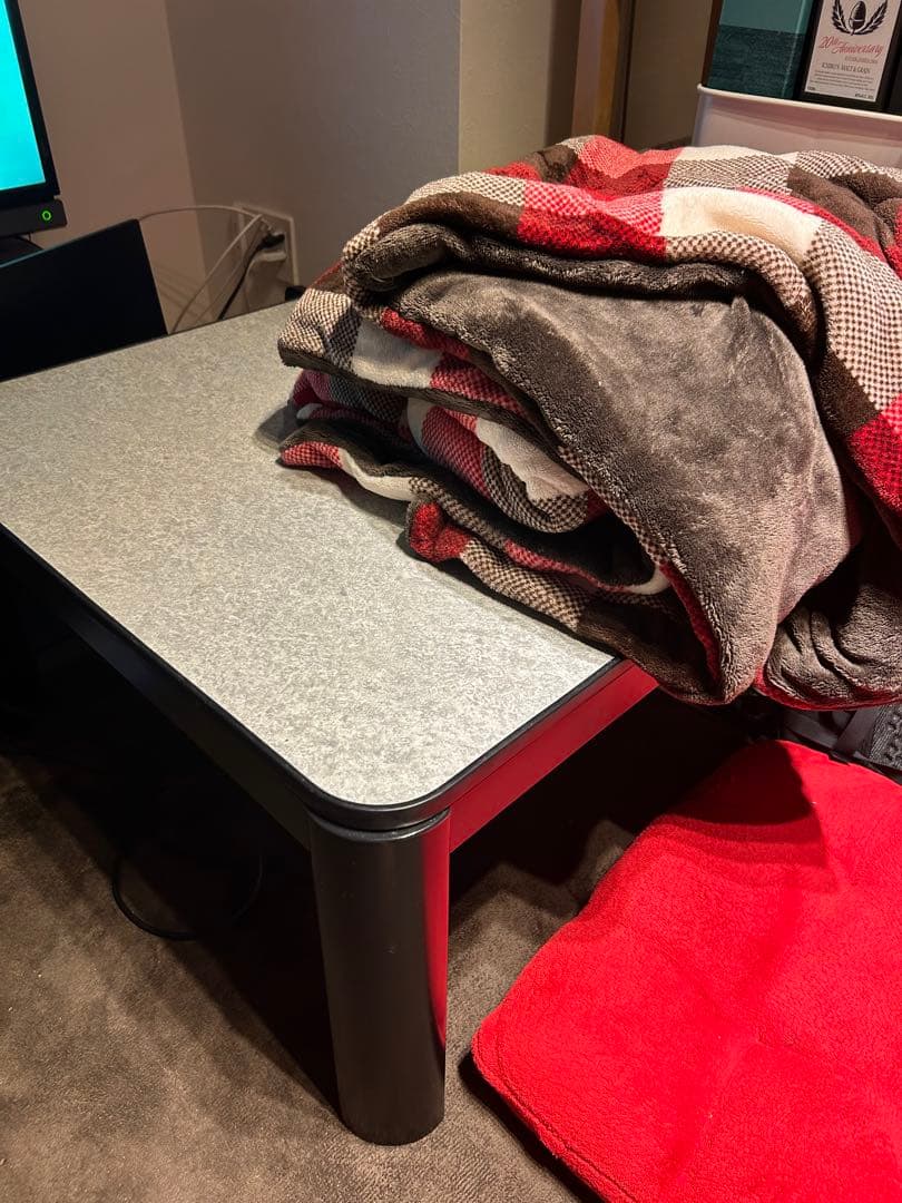 山善　こたつ　布団付き