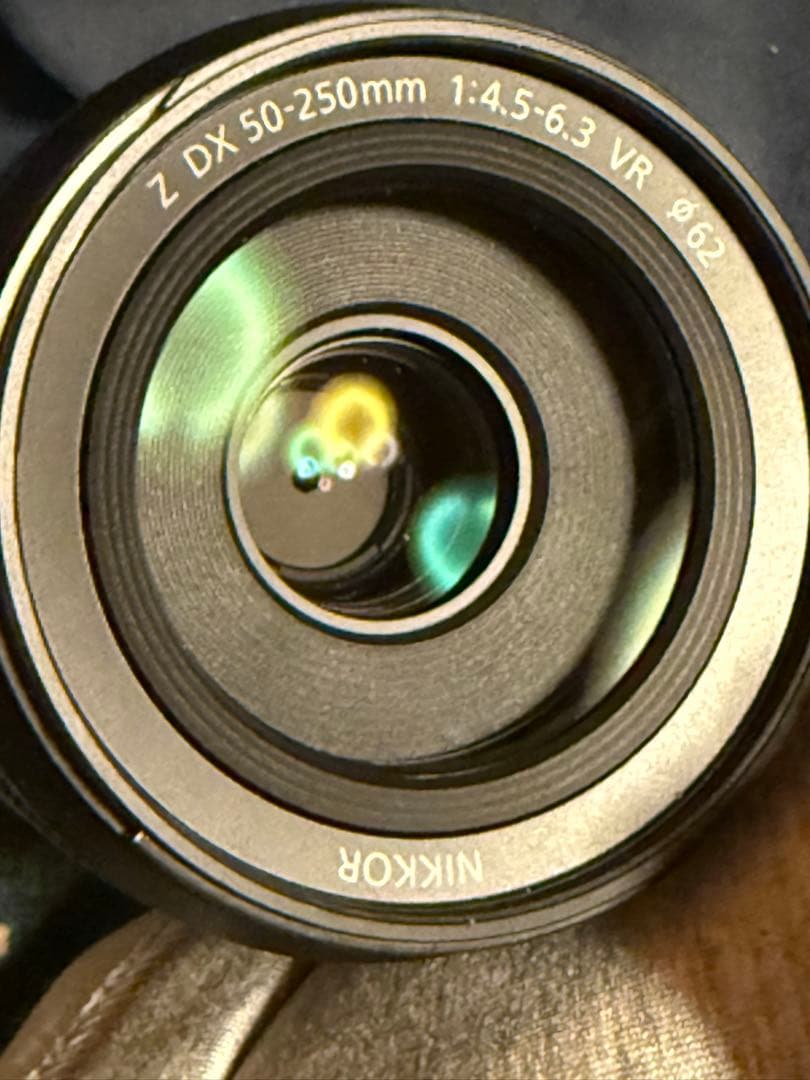 zマウントレンズ　Nikon DX 50-250mm zズームレンズ zマウント