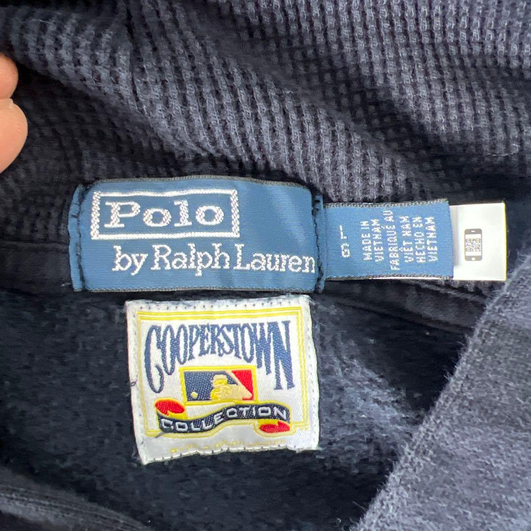 表参道直営店購入　ラルフローレン✖️MLBコラボパーカー　ヤンキース