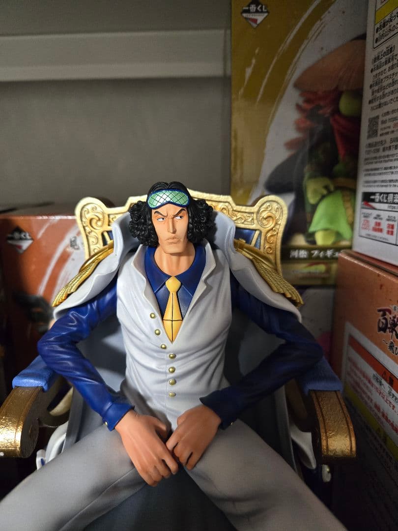 ワンピース フィギュア 3体セット　３大将　赤犬　黄猿　青雉　ガレージ