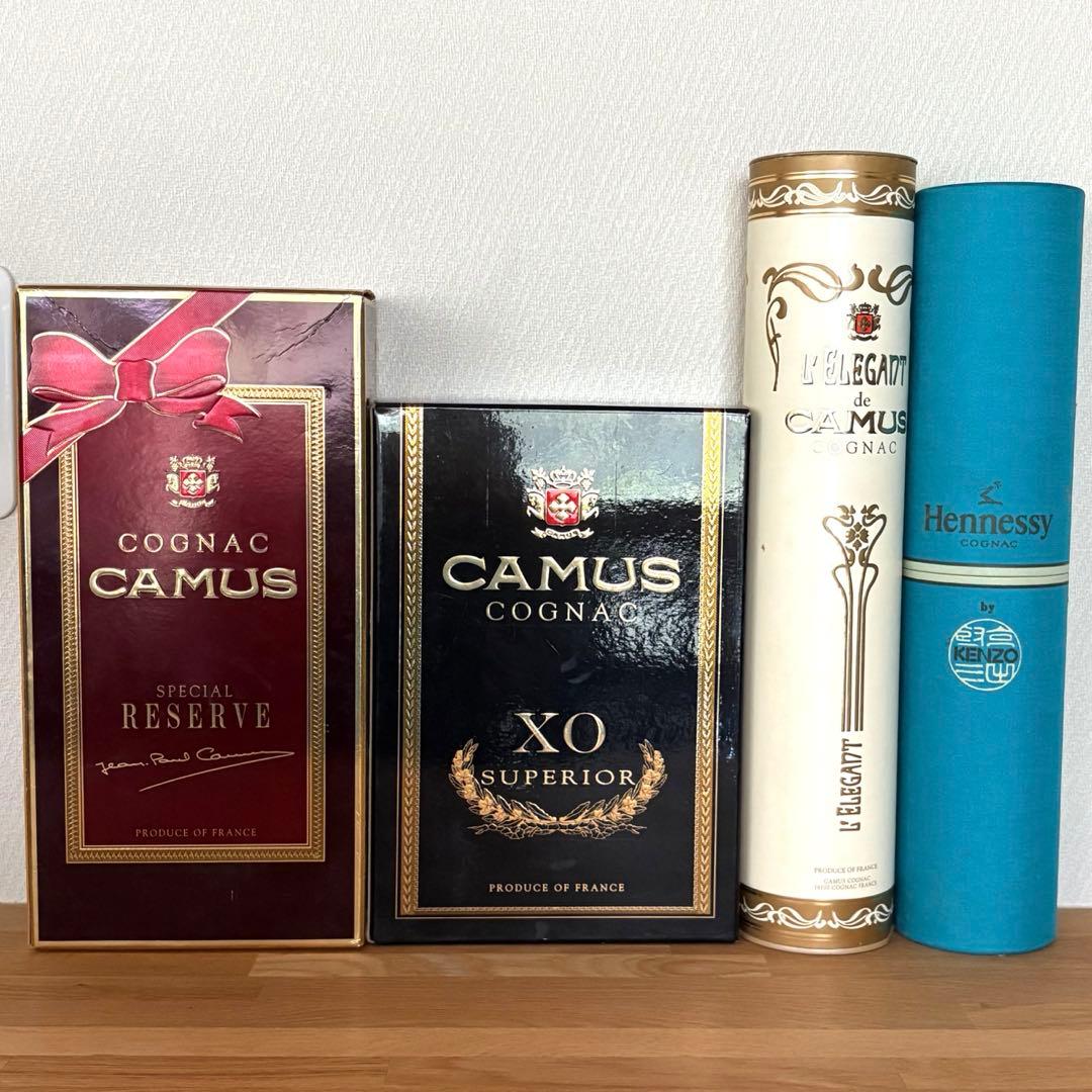 【camus】【Hennessy】 4本set