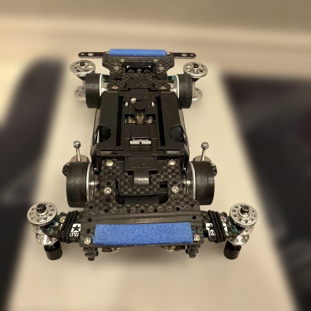 ミニ四駆 ブラック MSフレキ　完成品