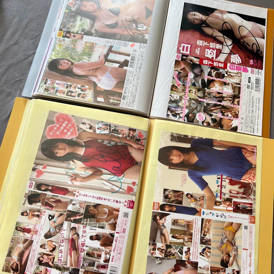 グラビアアイドル　DVD 表紙　直筆サイン入り　大量セット　100人以上