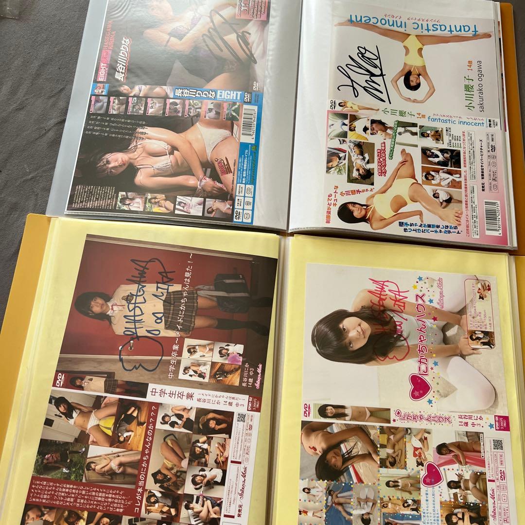 グラビアアイドル　DVD 表紙　直筆サイン入り　大量セット　100人以上