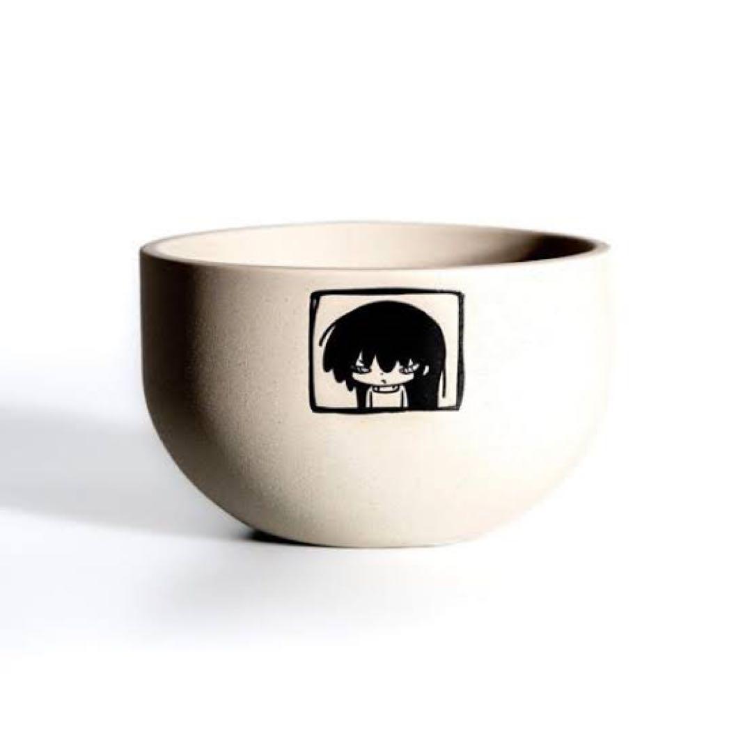 アート鉢 by カメ子カメ男 ダークグレー ライトグレー