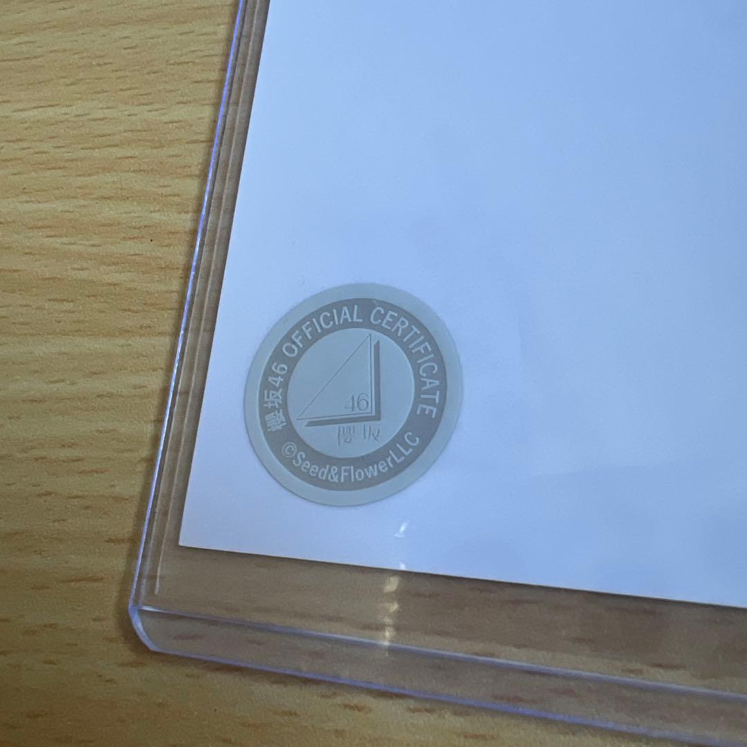 櫻坂46 村山美羽 2024年 クリスマスサンタ衣装 直筆 サイン 生写真