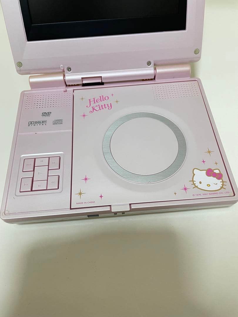 ラ*人様 激レア　vintage ハローキティ　ポータブルDVDプレーヤー　PD
