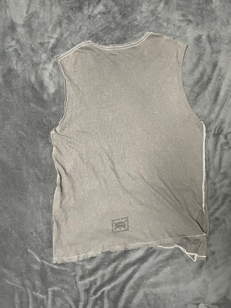Undercover SCAB期　ノースリーブカットソー　ロゴ入り