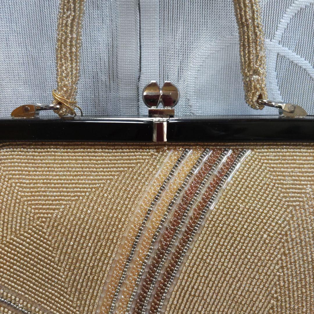 ✨大特価✨✜【絶品】高級品　ビーズバック　お値段半額以下　タグ付き