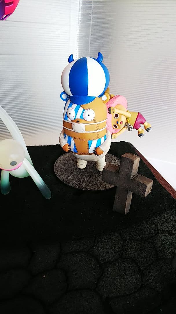 ワンピース ジオラマ ペローナ ゾロ サンジ フランキー クマシー