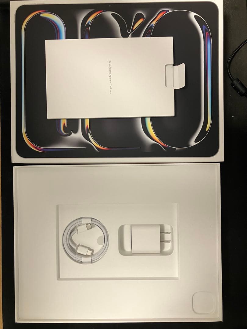 [美品]iPad Pro 13インチ (M4) 512GB 箱、付属品付き