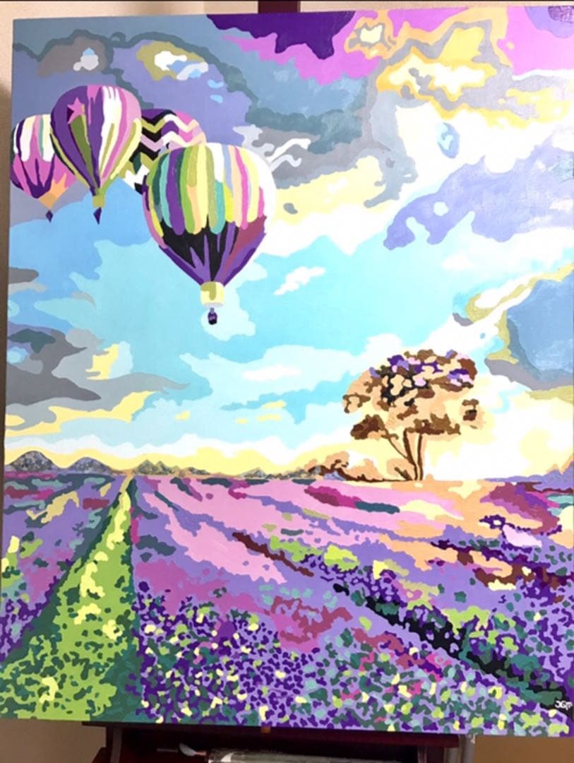 油絵(91.0 >< 72.7)