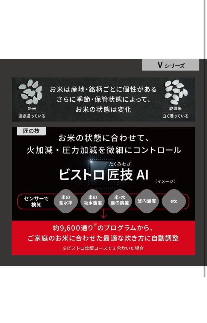 最安値 パナソニック 炊飯器 1升 最高峰モデル ビストロ SR-V18BB-K
