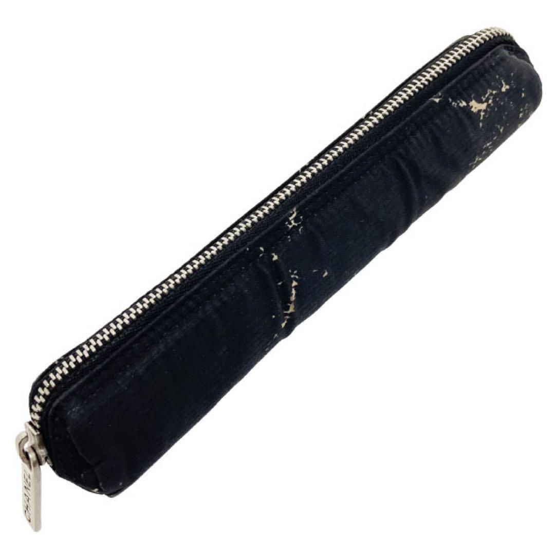 シャネル ペンケース 筆箱 筆記用具 ポーチ ケース 旧トラベル 15958