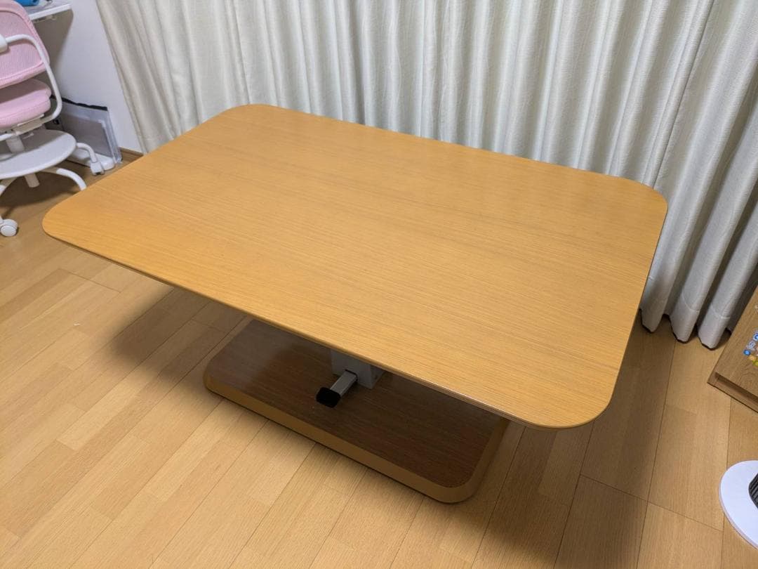 【直接お渡し価格/配送可】昇降式 リビング ダイニング テーブル ニトリ