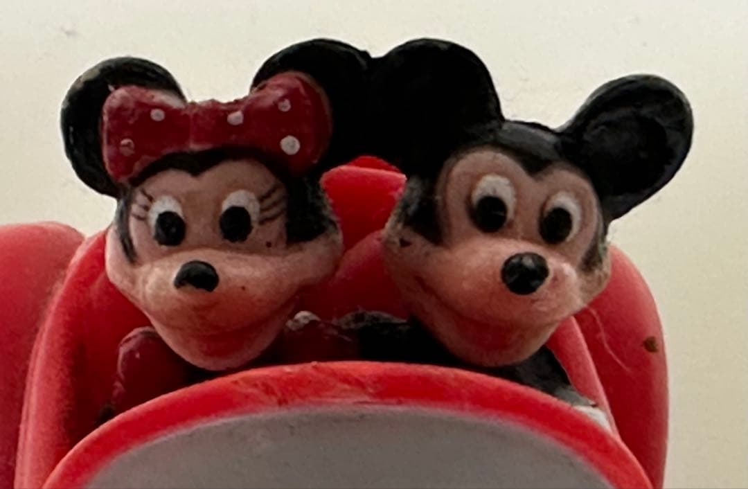 激レア ビンテージ レトロ バーガーキング ミッキー＆ミニー ミニカー トイカー