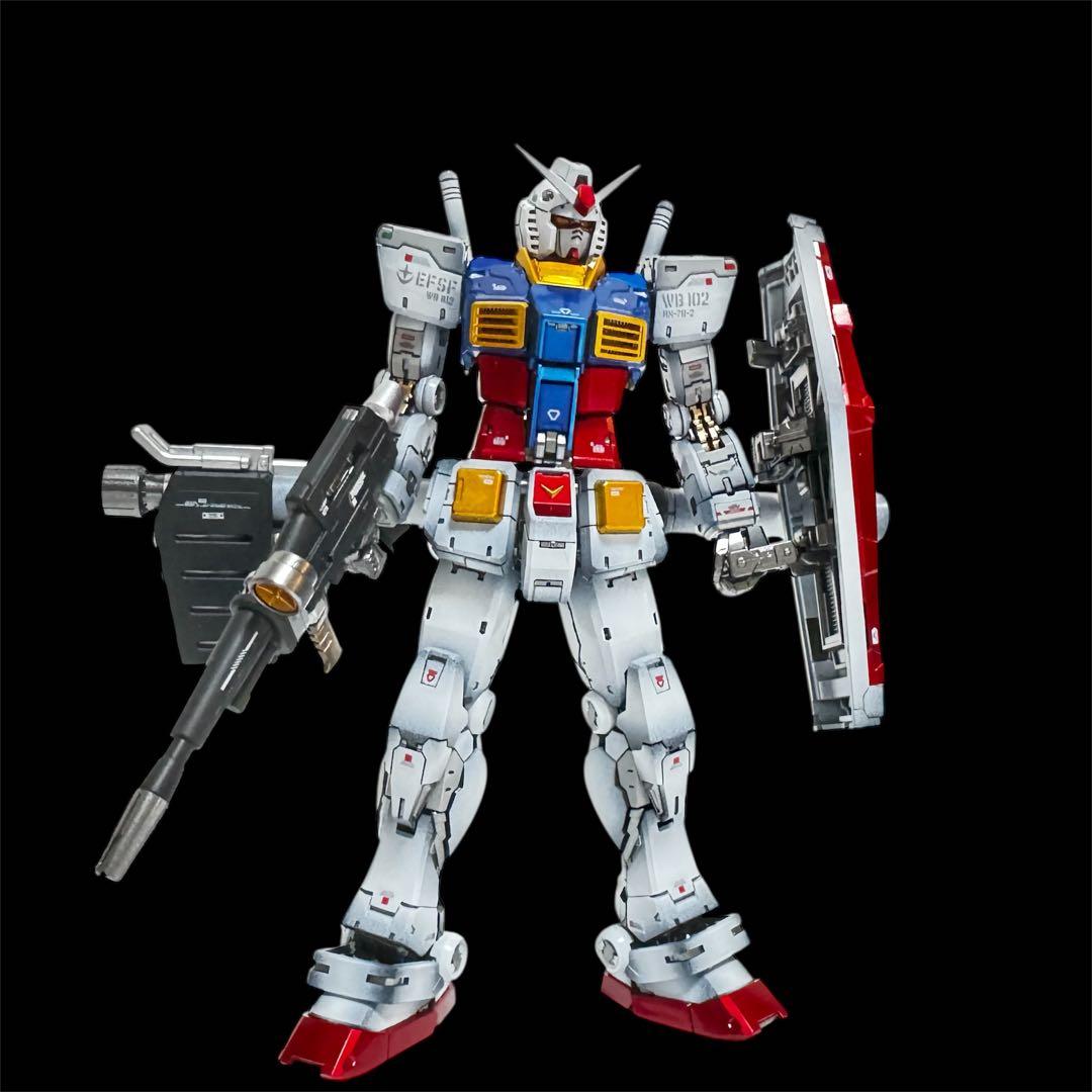 RG RX78-2 Ver.2.0 塗装済み完成品 ガンプラ