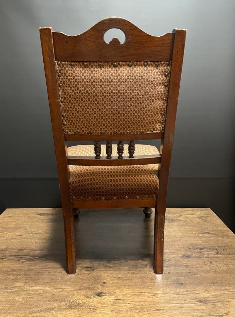 1920年代　英国アンティークチェア　オークチェア