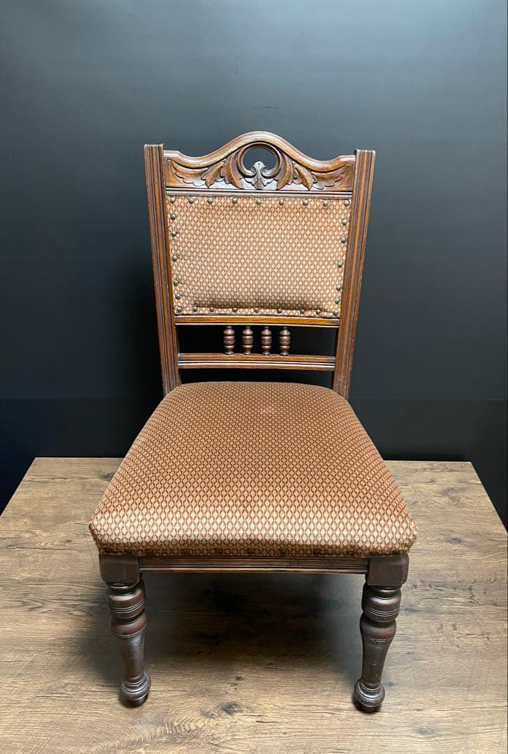 1920年代　英国アンティークチェア　オークチェア