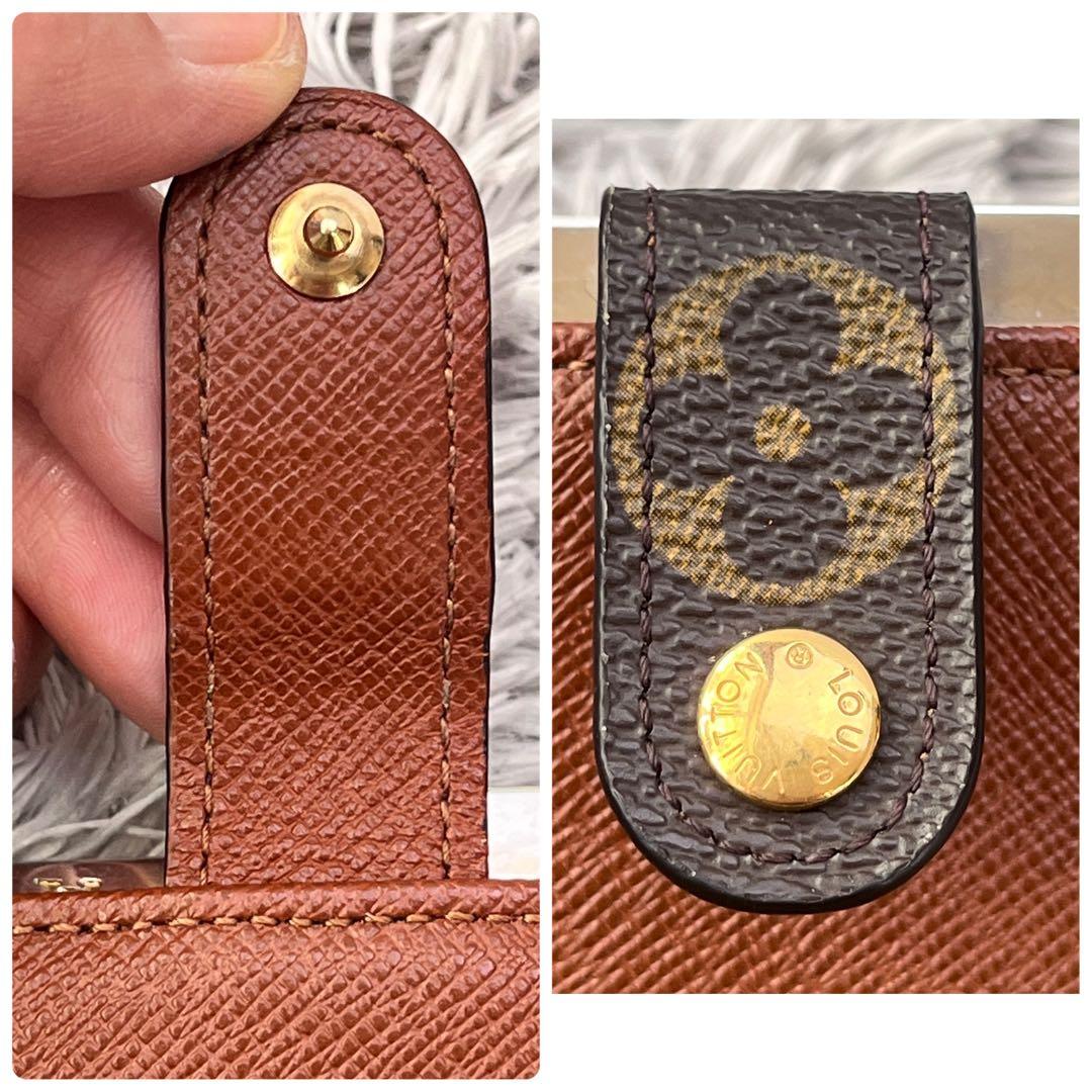 美品　ルイヴィトン　コンチネンタル　クラッチ　折り財布　がま口　モノグラム