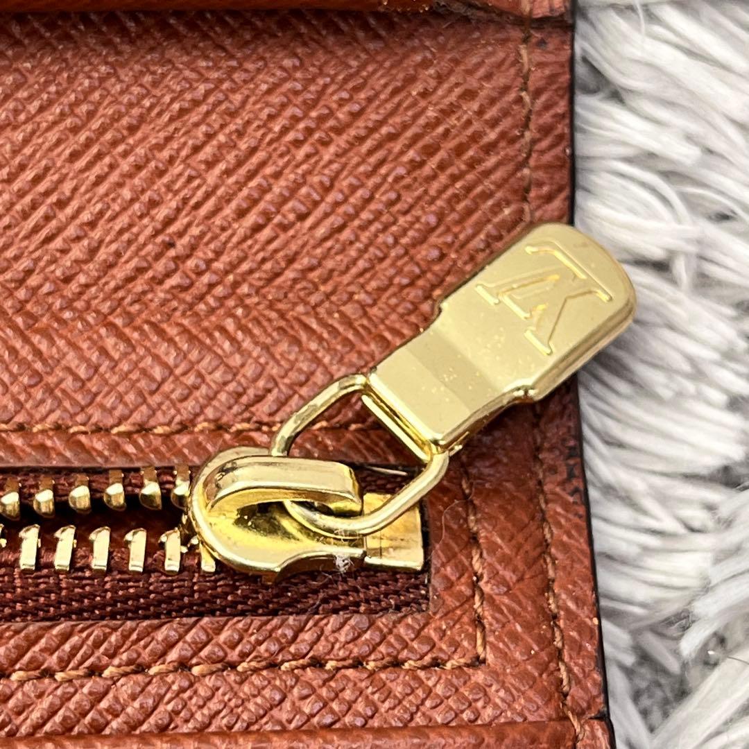 美品　ルイヴィトン　コンチネンタル　クラッチ　折り財布　がま口　モノグラム