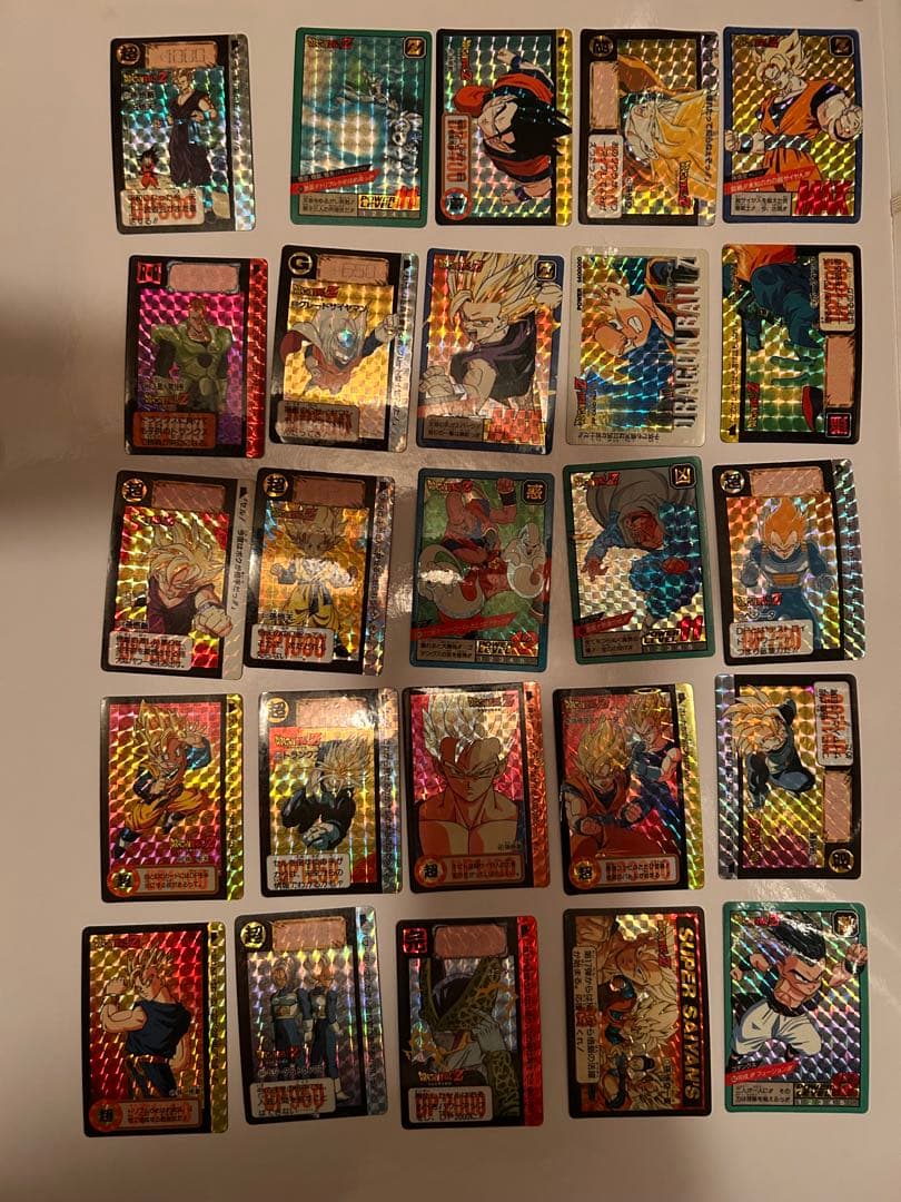 ドラゴンボールカードダス 25枚　キラカード