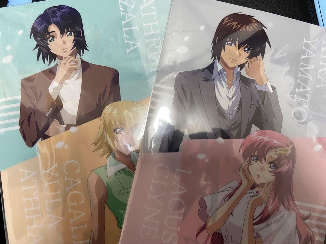 ガンダムSEED クリアファイル　コンタクト　魂ネイションズおまけ付　キララクス