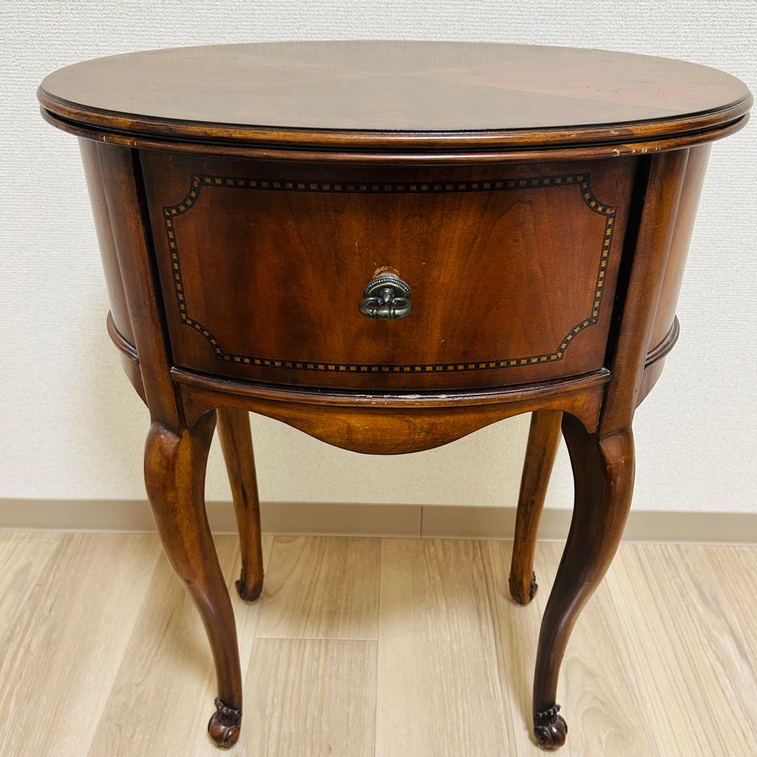 希少 DREXEL HERITAGE ドレクセルヘリテイジ 猫足 サイドテーブル