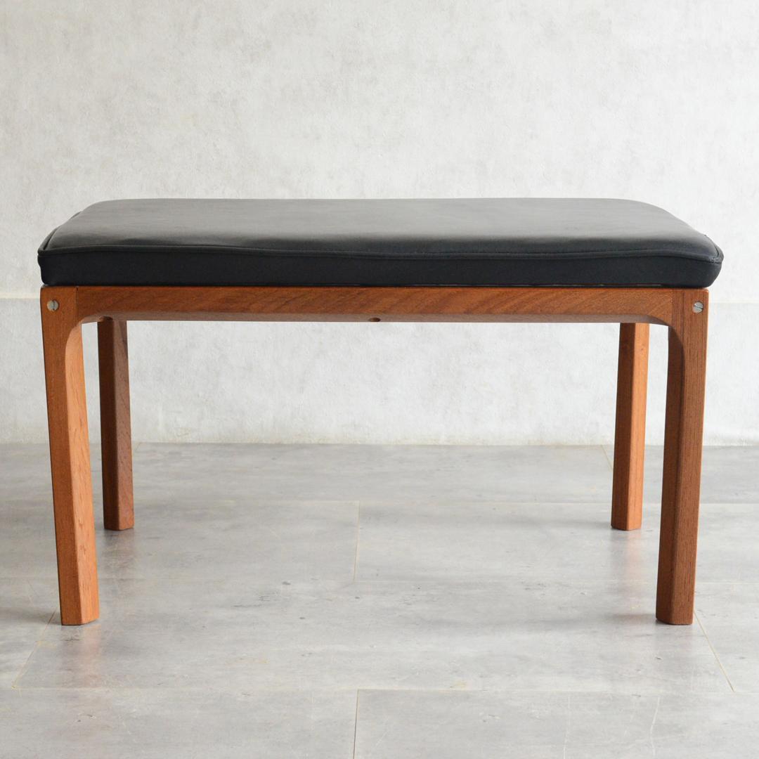 デンマーク 北欧ヴィンテージ カイ・クリスチャンセン オットマン スツール