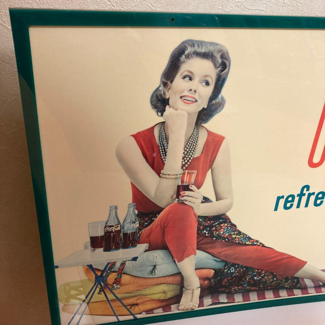 コカコーラ Coca-Cola レトロ広告看板 両面看板 昭和レトロ 激レア