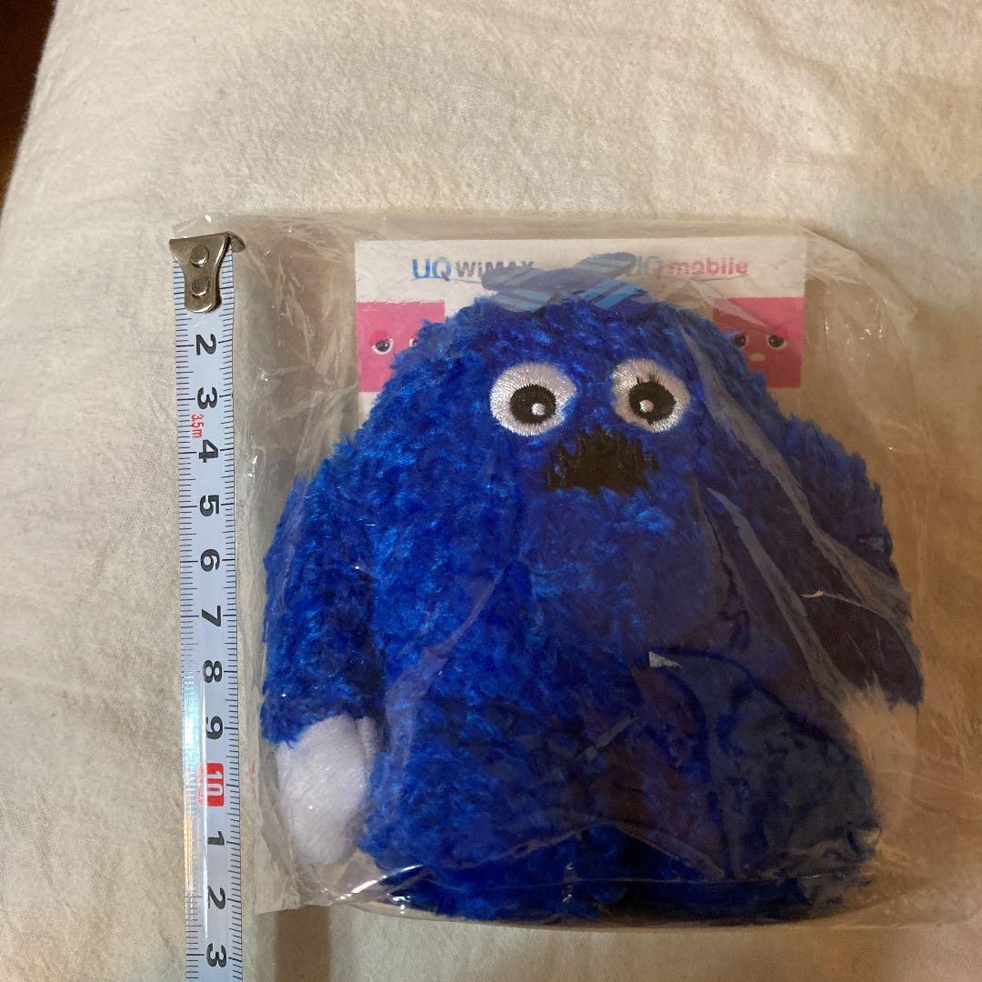 ブルー　ガチャムク　青いムックぬいぐるみ　UQ 非売品