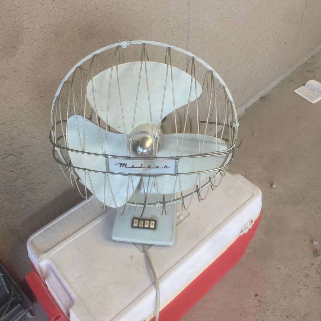 MEIDEN レトロ扇風機 3枚羽根　ヴィンテージ