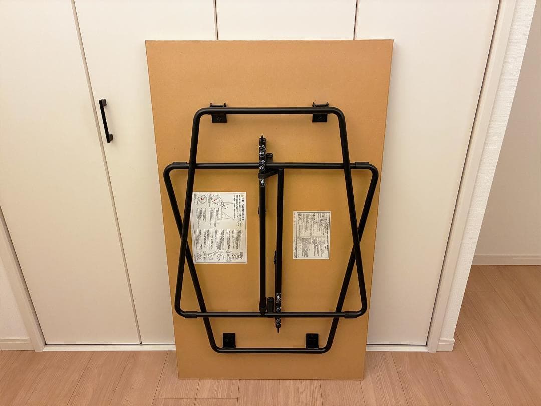 無印良品 木製 折りたたみテーブル オーク材 突板 デスク 幅120cm