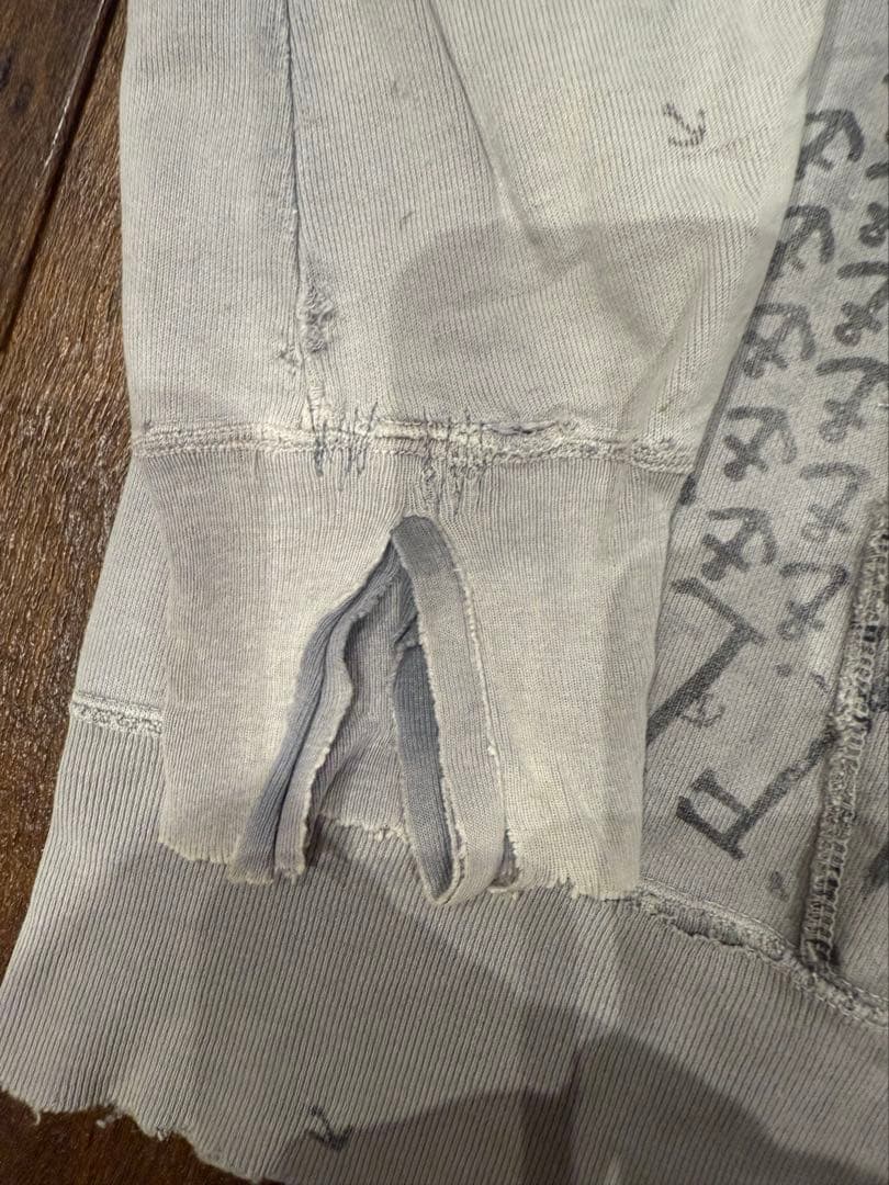 激レア　REMIRELIFE レミレリーフ　パーカー　ヴィンテージクラッシュ加工